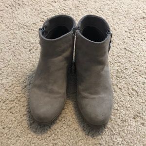Taupe Girls’ Booties Size 12